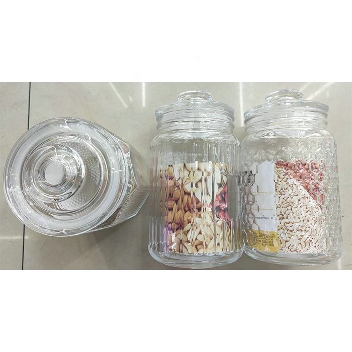 Glass Jar with Sealed Lid