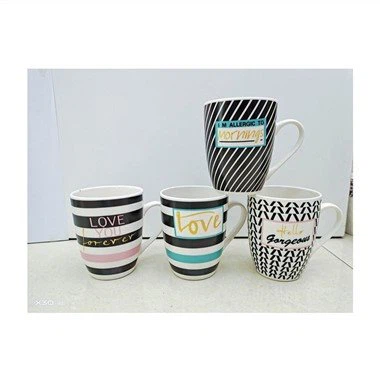 Coffee Mug with Letters On It